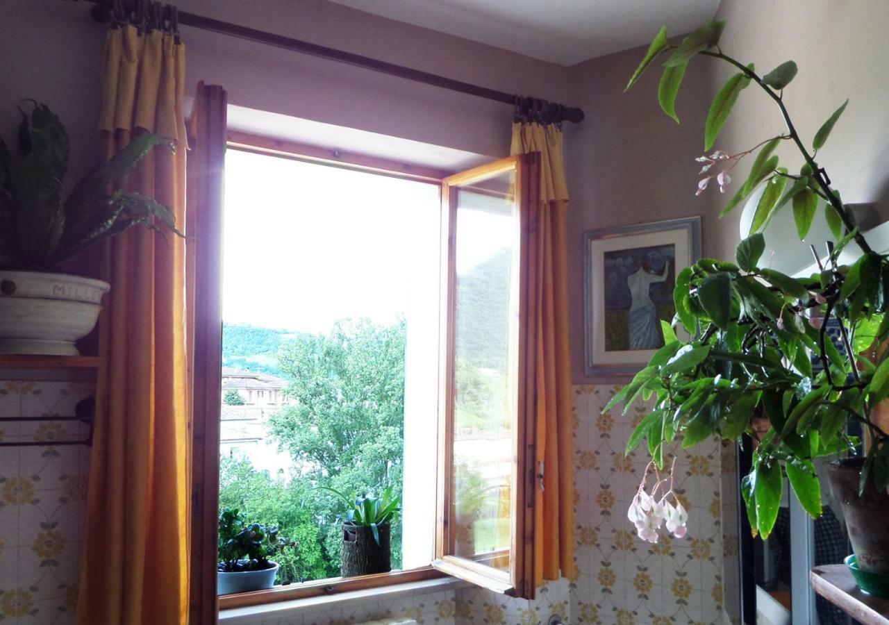 La Finestra Sul Fiume Bed & Breakfast Fossombrone Bagian luar foto